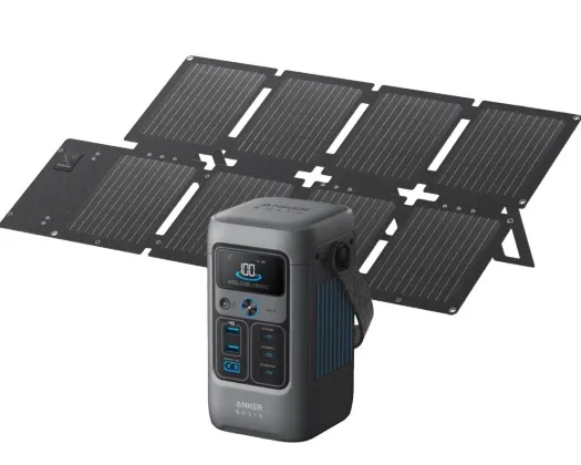 Anker Solix C300 portable solar power generator