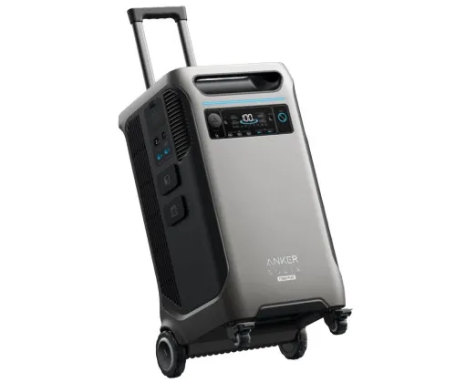 Anker SOLIX F3800 Plus Portable Power Station, 3,840Wh, 3,200W ultra-fast Solar recharge in 1.5hrs, Generators for Home Use,