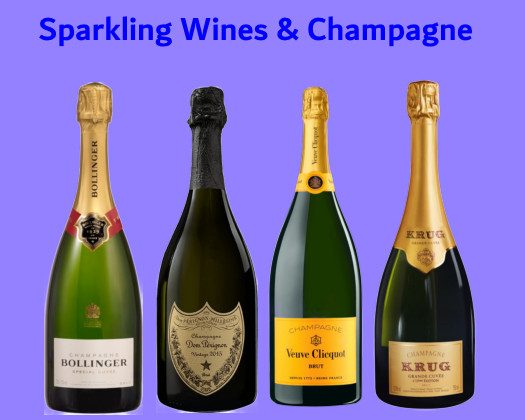 buy sparkling wines and champagne