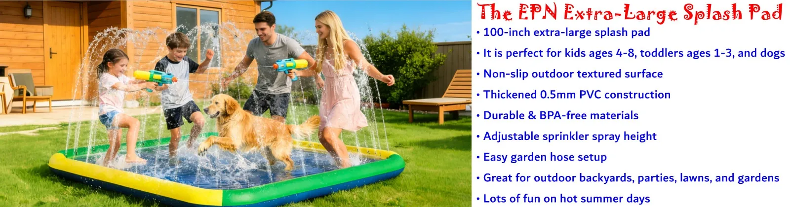 epn extra large splash pad