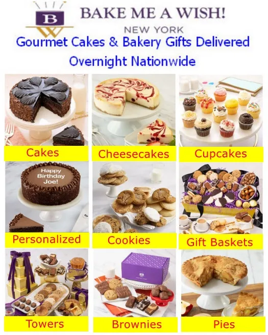 order gourmet cakes and bakery gifts online